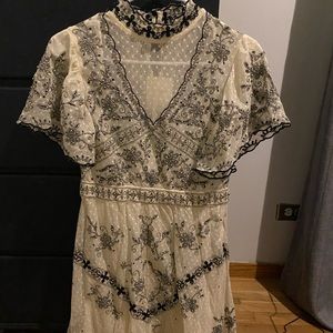 Zara Lace Detail Dress